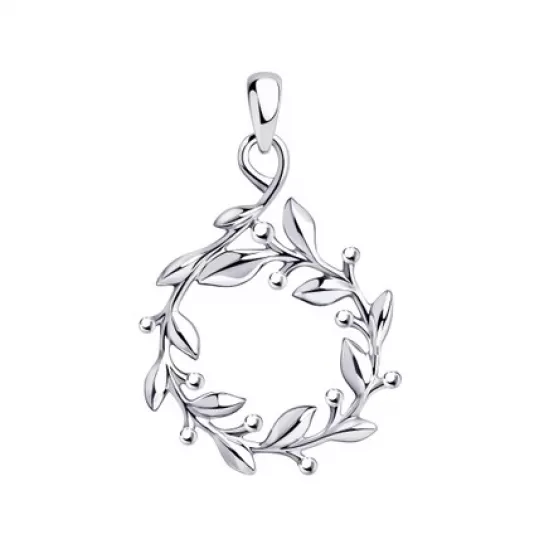 Серебряная подвеска 925, женская