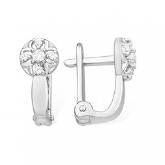 Серьги детские из серебра