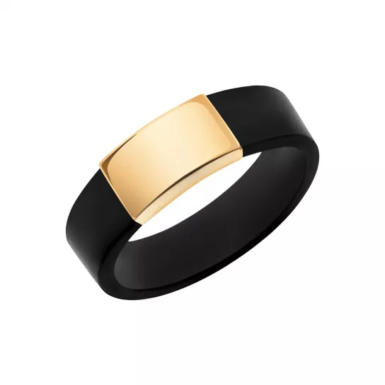 Золотое кольцо 585, мужское, размер 20