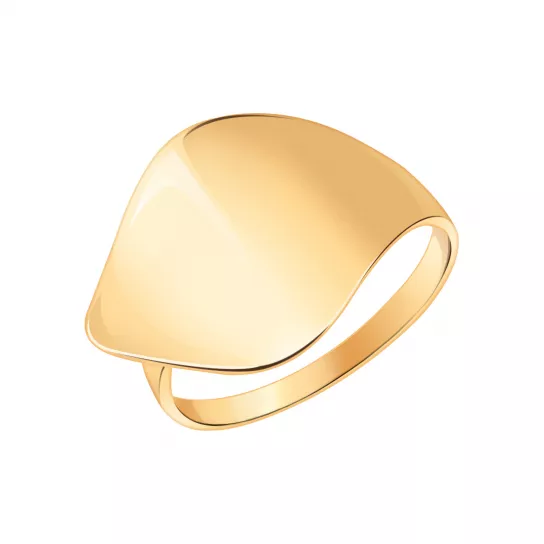 Золотое кольцо 585, женское, размер 17.5