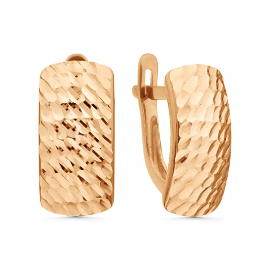 Золотые серьги 585, женские