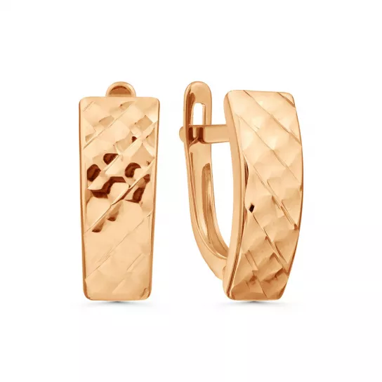 Золотые серьги 585, женские