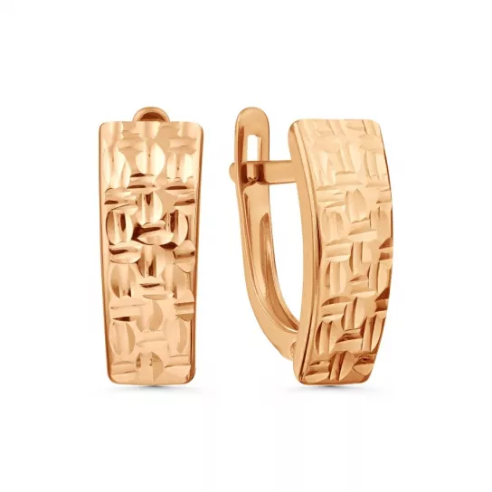Золотые серьги 585, женские