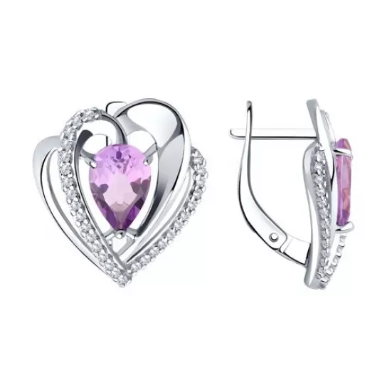 Серебряные серьги 925, женские