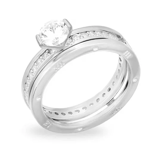 Серебряное кольцо 925, женское, размер 18