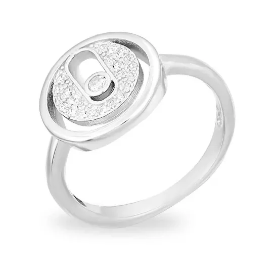 Серебряное кольцо 925, женское, размер 18