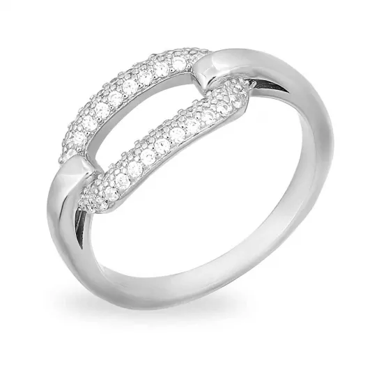 Серебряное кольцо 925, женское, размер 17