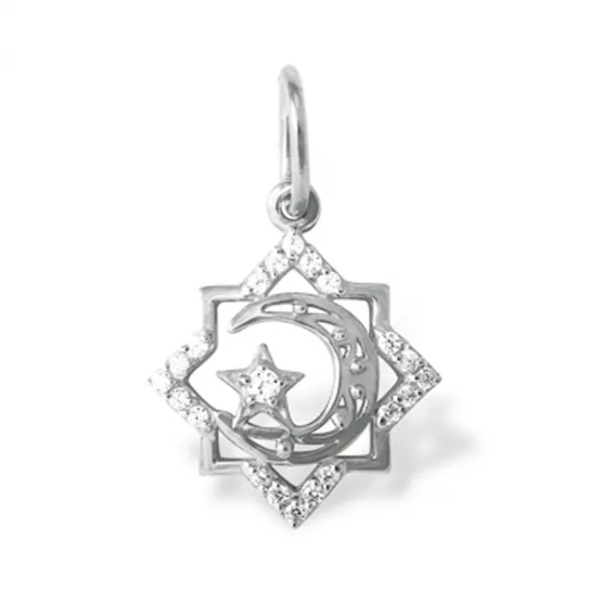 Серебряная подвеска 925, женская