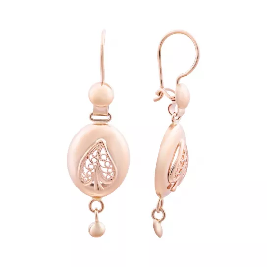 Золотые серьги 585, женские