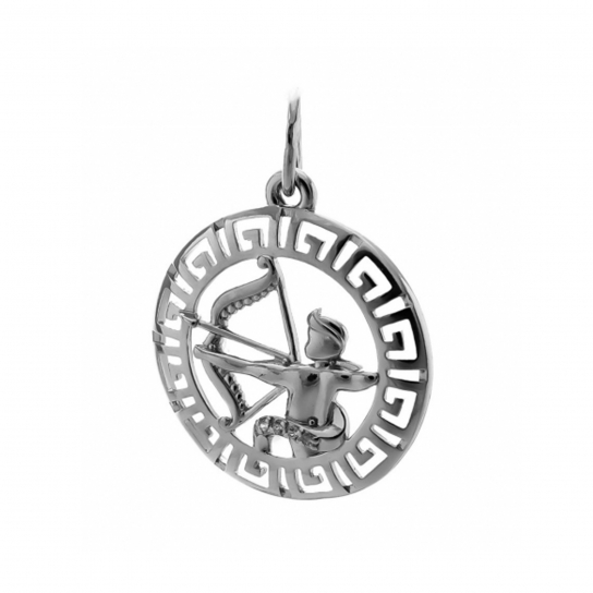 Серебряная подвеска 925, с фианитом