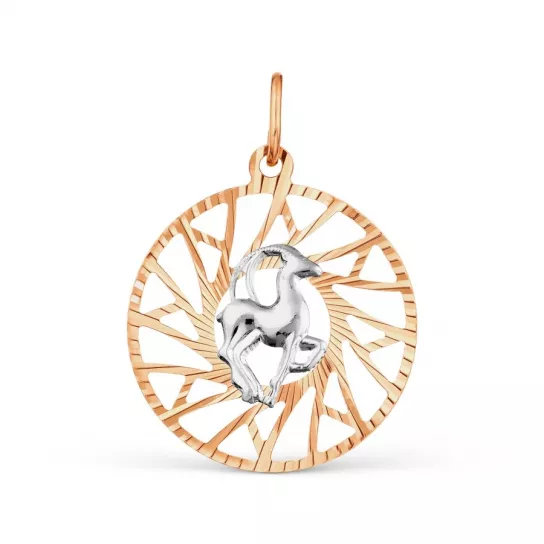 Золотая подвеска 585