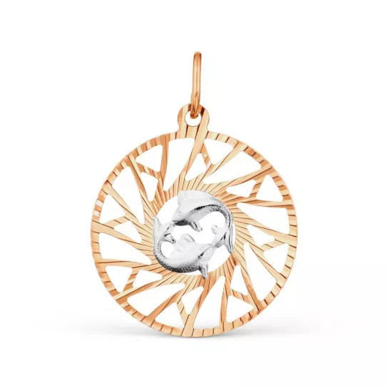 Золотая подвеска 585