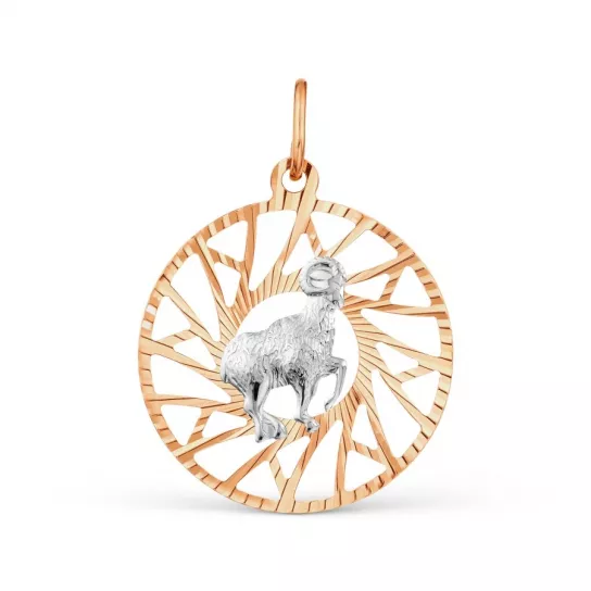 Золотая подвеска 585