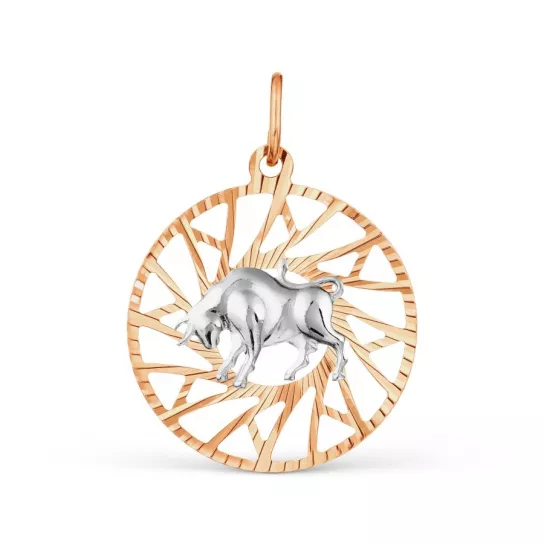 Золотая подвеска 585