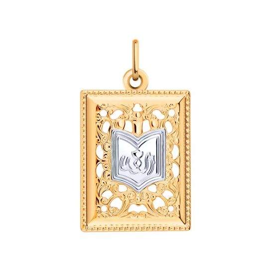 Золотая подвеска 585