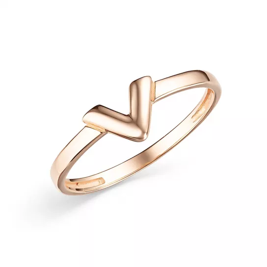 Золотое кольцо 585, женское, размер 16