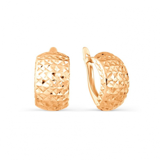 Золотые серьги 585, женские