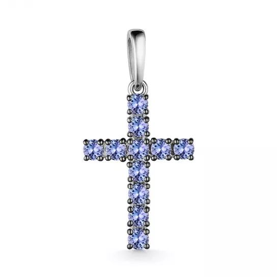 крестик 585 нательный, на шею