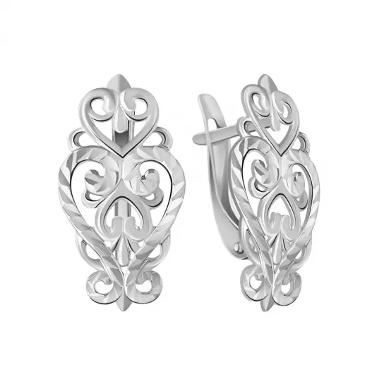 Серебряные серьги 925, женские