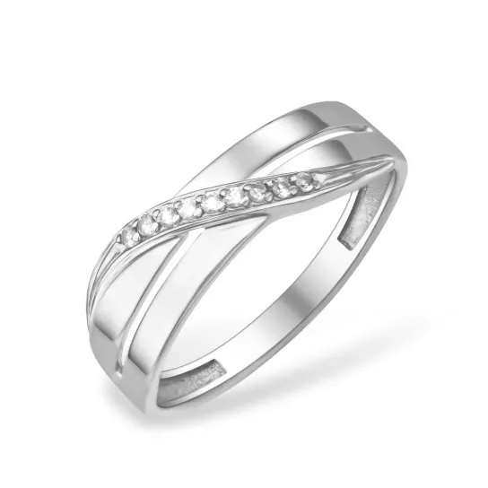 Серебряное кольцо 925, женское, размер 16.5