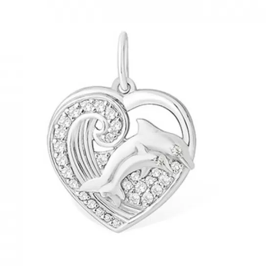 Серебряная подвеска 925, женская