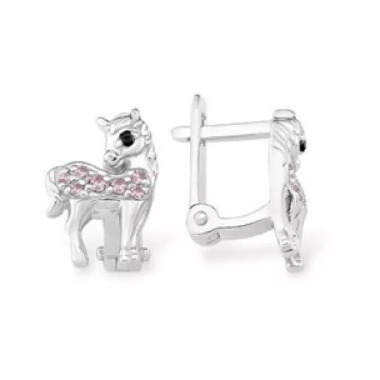 Серебряные серьги 925, детские