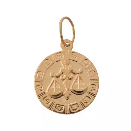 Золотая подвеска 585