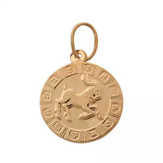 Золотая подвеска 585