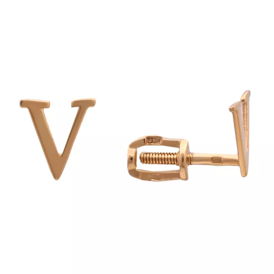 Серьги из золота