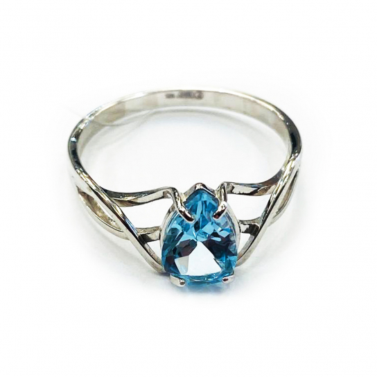 Серебряное кольцо 925, женское, размер 18.5