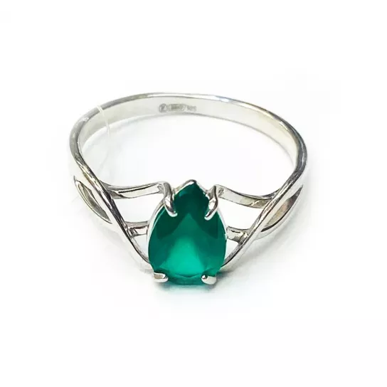 Серебряное кольцо 925, женское, размер 18.5