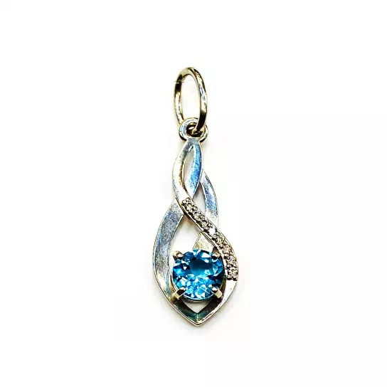 Серебряная подвеска 925, женская