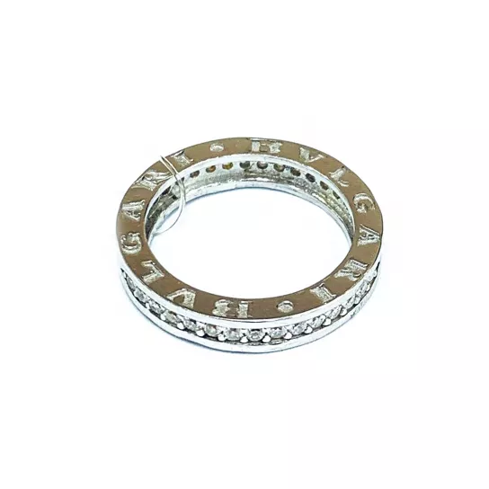 Серебряное кольцо 925, женское, с фианитом, размер 16