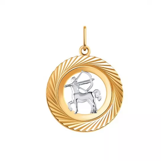 Золотая подвеска 585