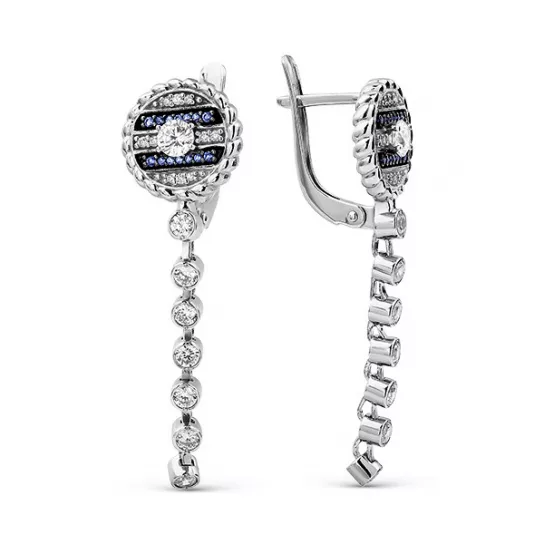 Серьги из серебра