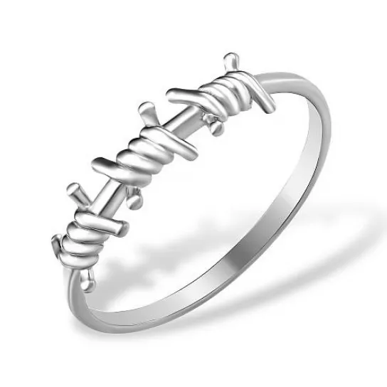 Серебряное кольцо 925, женское, размер 18