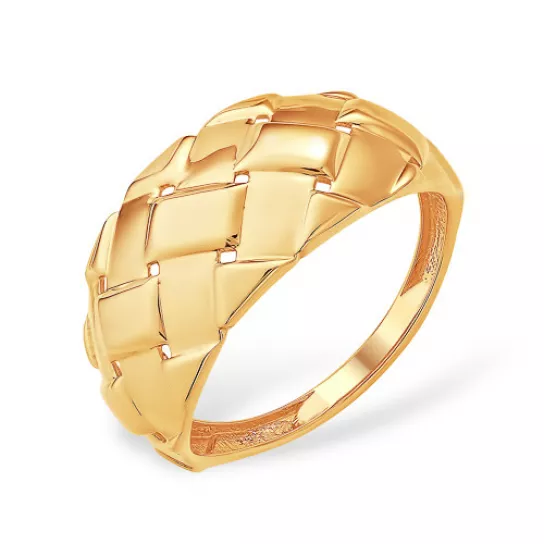 Золотое кольцо 585, женское, размер 17