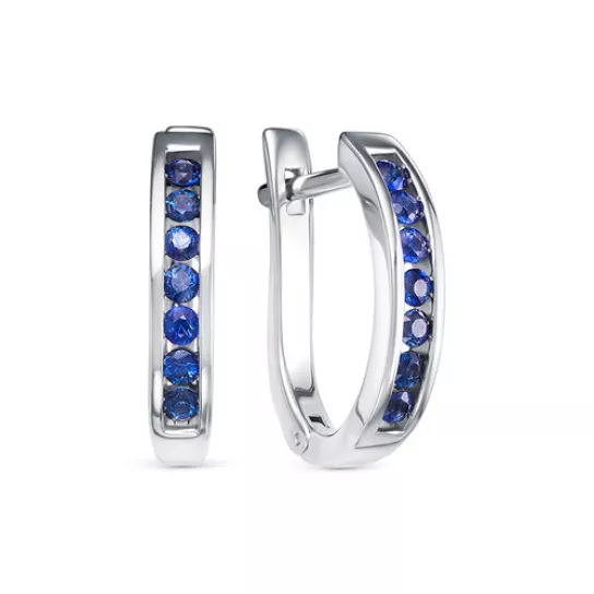 Золотые серьги 585, женские