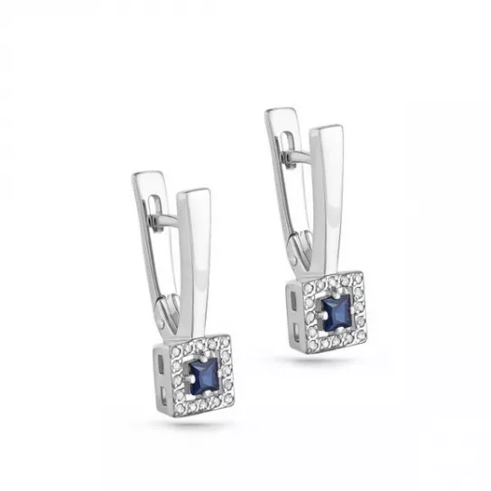 Золотые серьги 585, женские