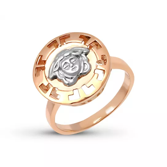 Золотое кольцо 585, женское, размер 18