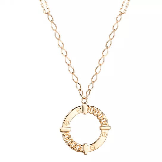 Колье из серебра