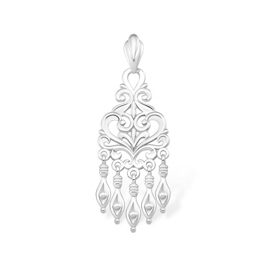Серебряная подвеска 925, женская