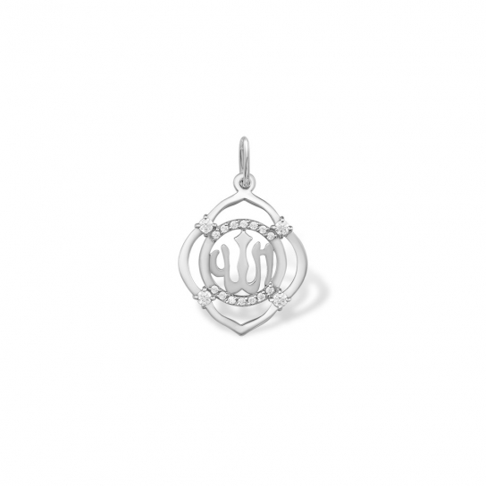 Серебряная подвеска 925, с фианитом