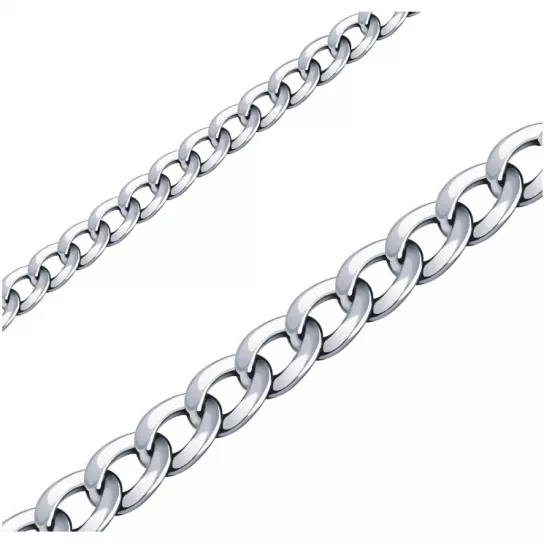 браслет 925, плетение гарибальди, длина 22 см