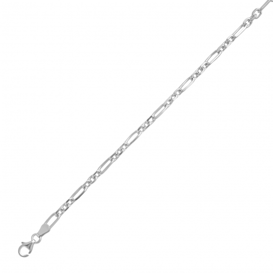 Серебряная цепочка 925 на шею, длина 50 см