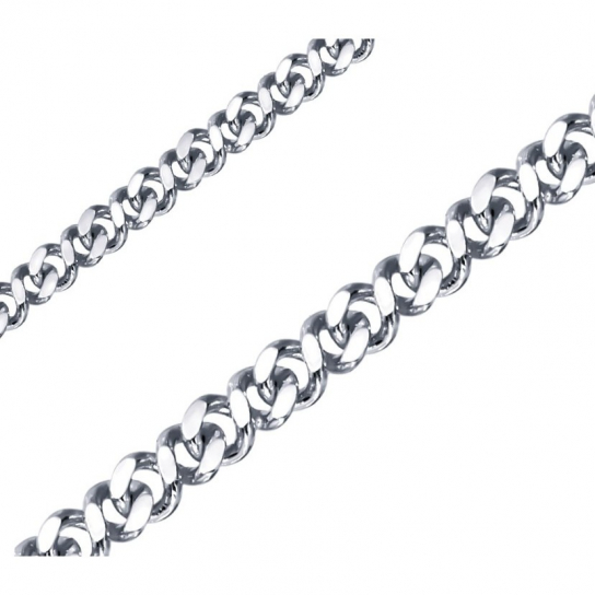 Серебряная цепочка 925 на шею, длина 45 см