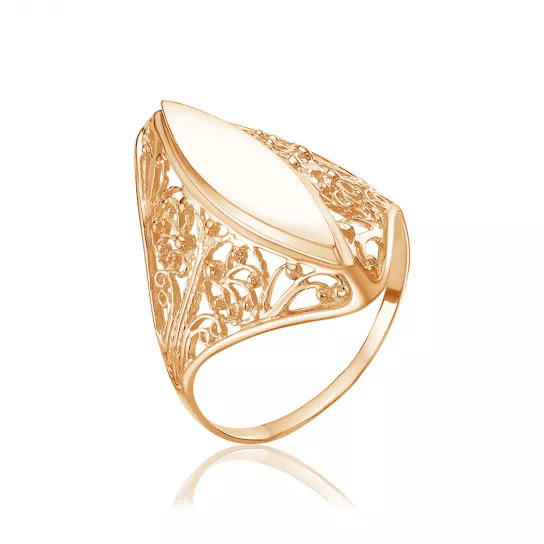 Золотое кольцо 585, женское, размер 20