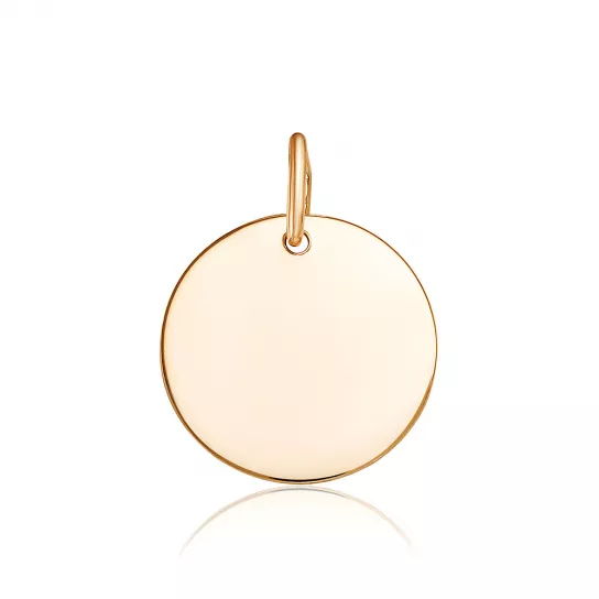 Золотая подвеска 375, женская