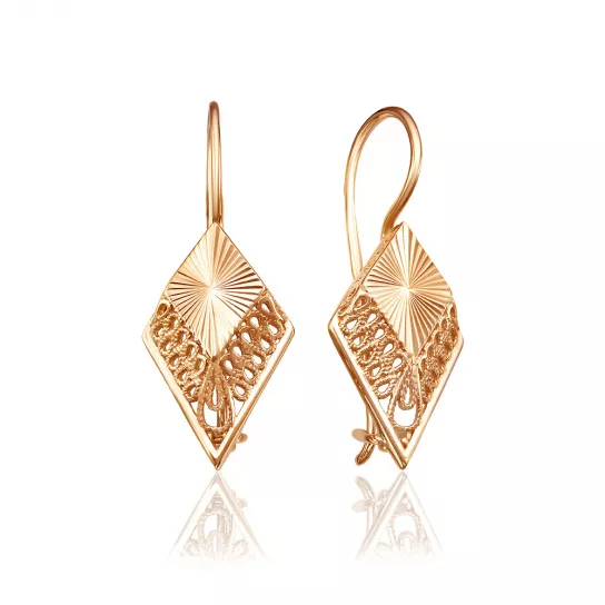 Серьги из золота