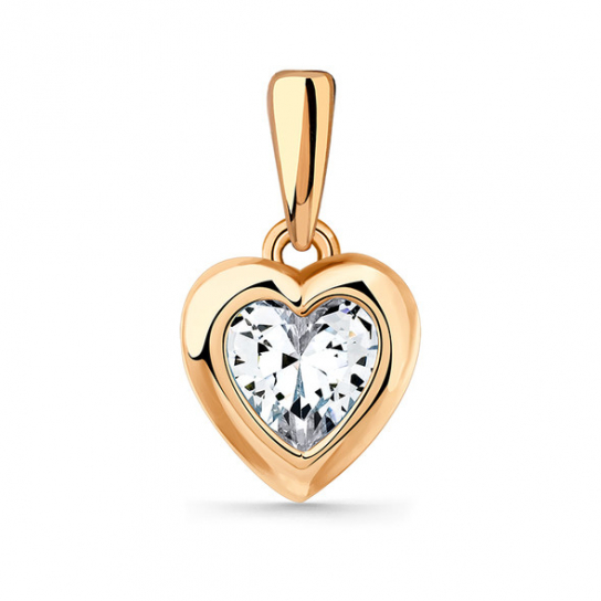 Золотая подвеска 585, женская